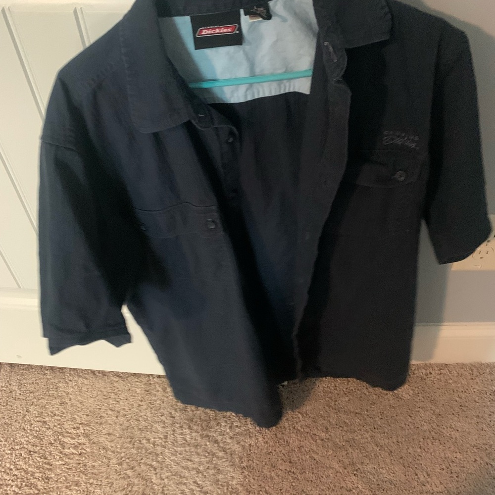 Vintage Dickies Button Up Polo